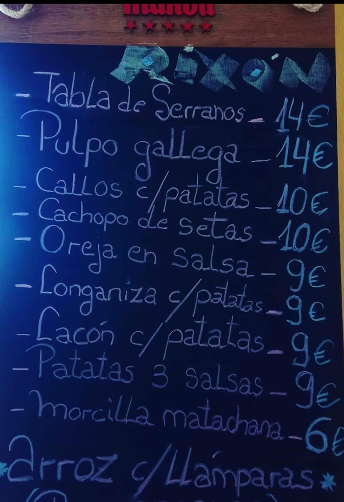 -Bar Rixon — Carta