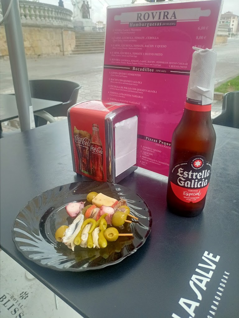 Cafe Rovira — Carta