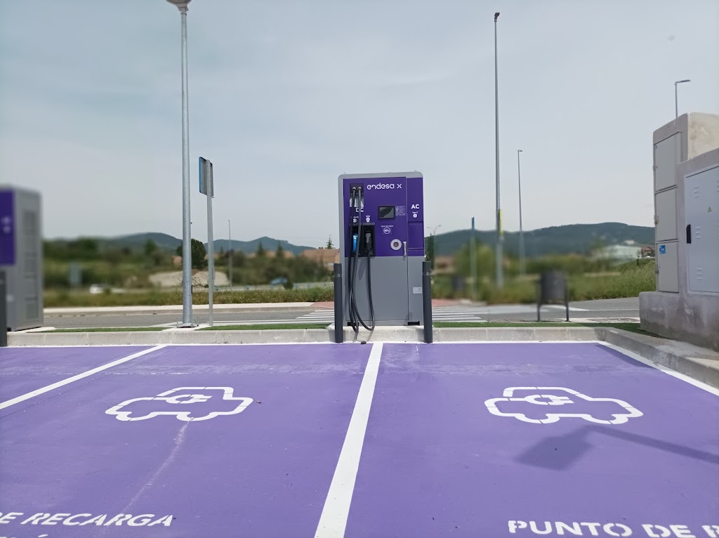 Estacion de carga de vehiculos electricos
