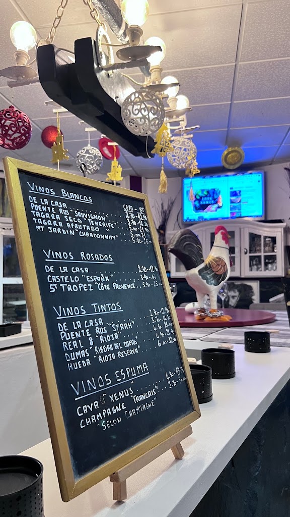 Restaurante La Boca Rie — Carta