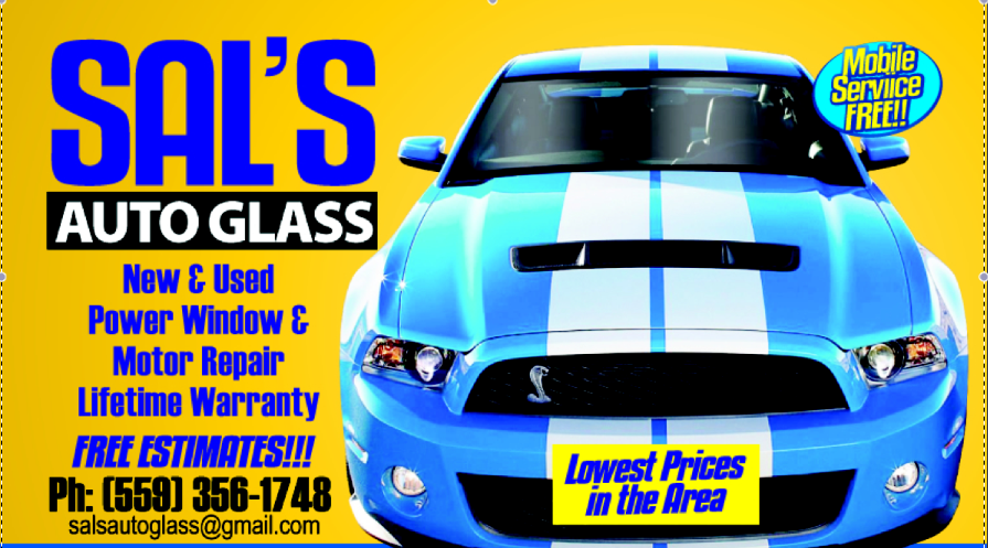 Sal's Auto Glass in Reedley