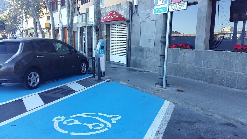 Estacion de carga de vehiculos electricos