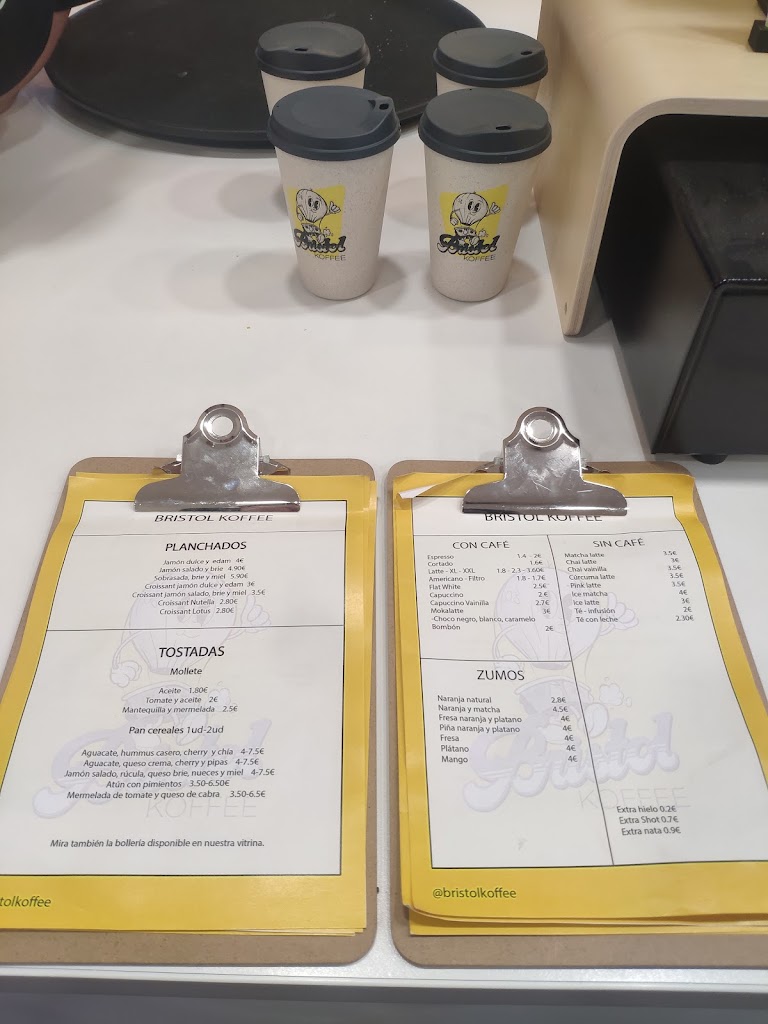 Bristol Koffee — Carta