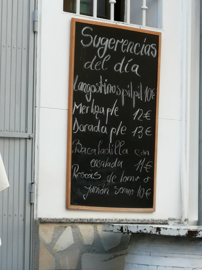 Bar "La Palmera" — Carta