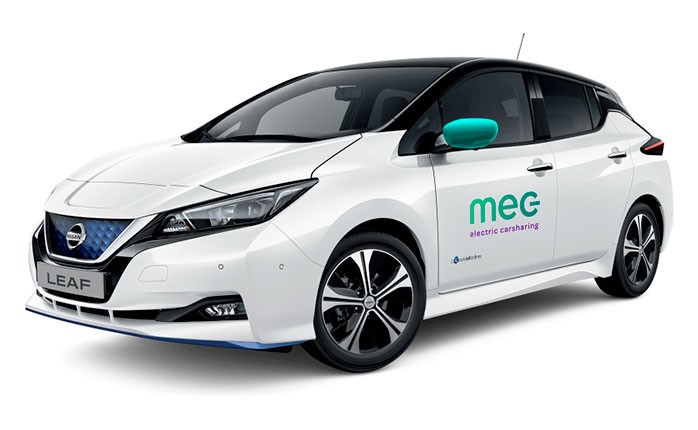 MEC electric carsharing Rambla Catalunya/Gran Via