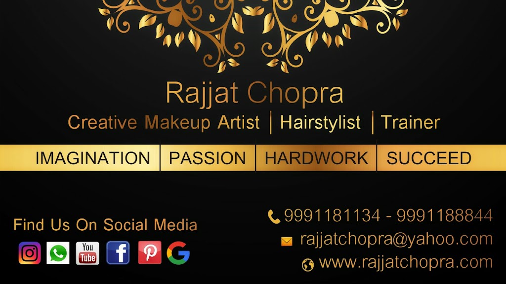 Rajat Chopra Creative Makeup Artist Hair Expert Certified By Loreal Academy Anbos Netherlands