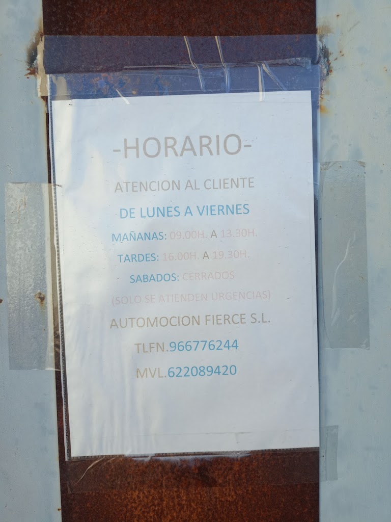 Automocion Fierce S.L.