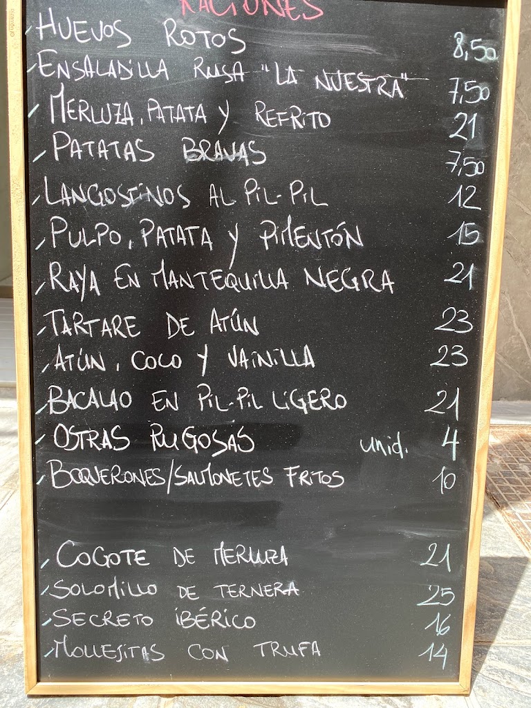 El Laberinto Bistro — Carta