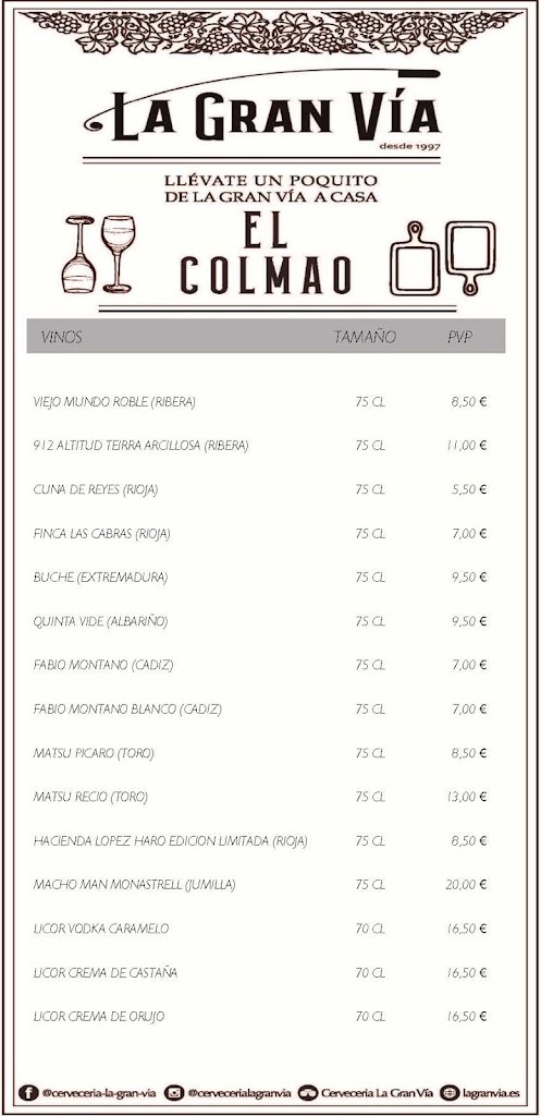 Bar la Gran Via — Del propietario