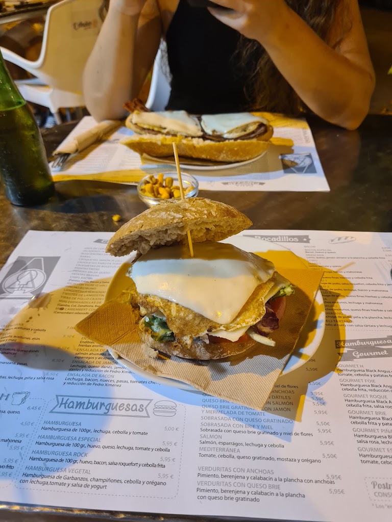 L'Anden Bar — Carta