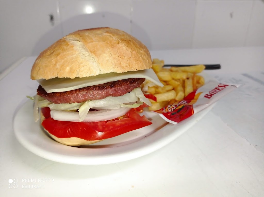 Burguer tele — Papas fritas