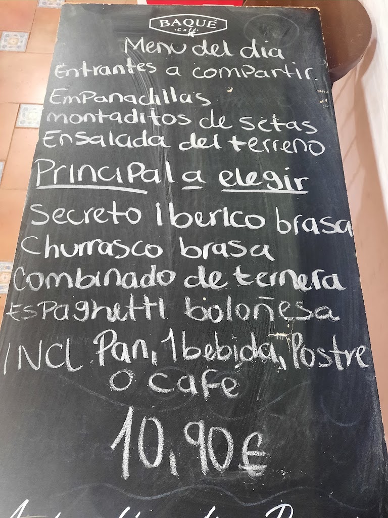 BAR RESTAURANTE EL BOCADITO — Carta