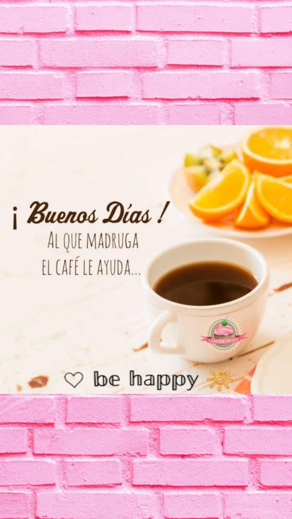 Cafeteria Cereza Verde — Carta