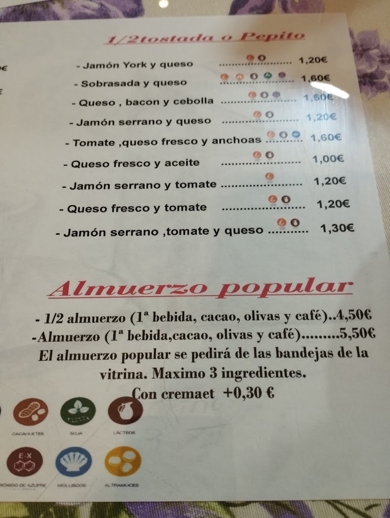 Meson Forcat — Carta