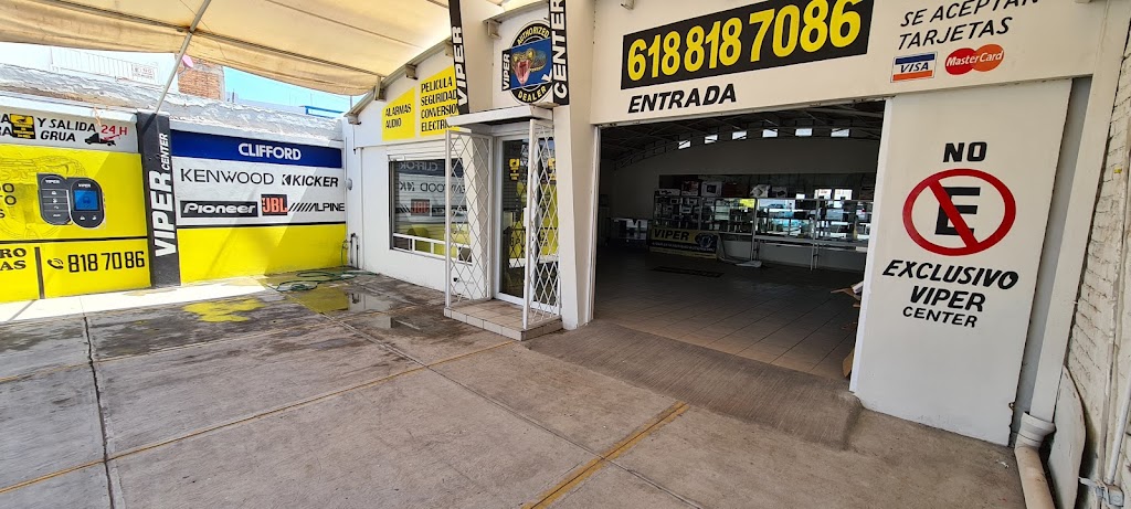 Viper Center: Alarmas, AUDIO, polarizado antiasalto, conversiones electricas