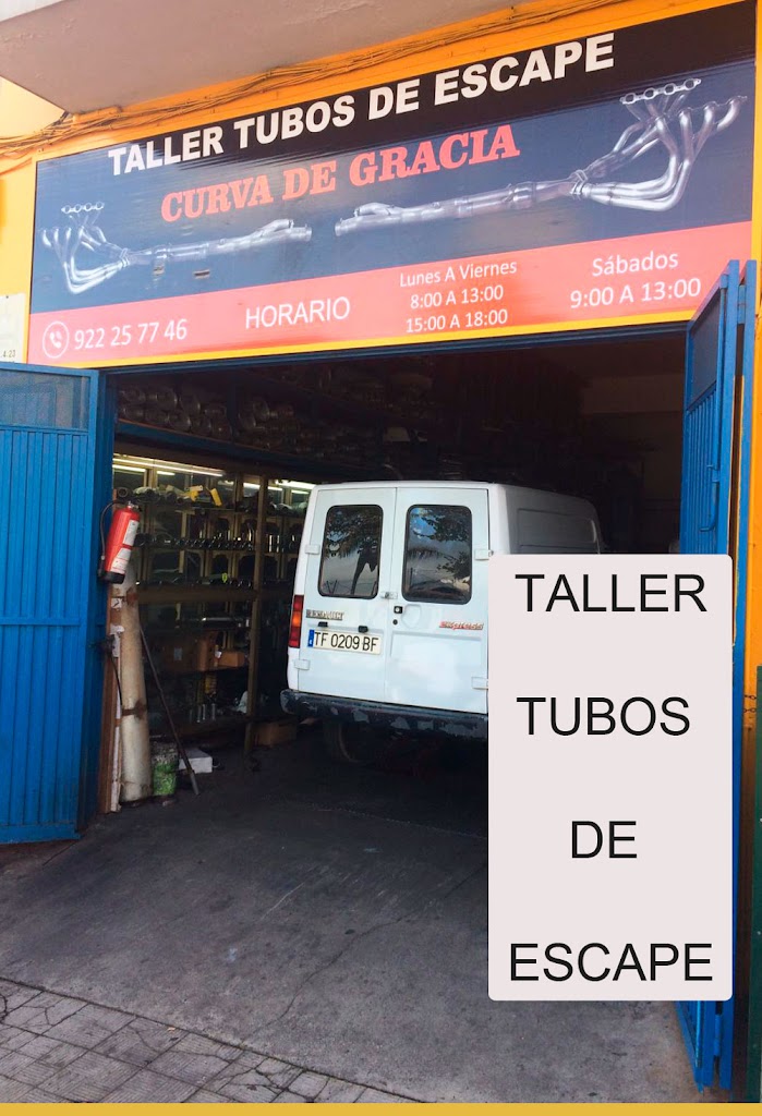 Tubos de Escape Curva de Gracia - Tubos de Escape en Tenerife — Exterior