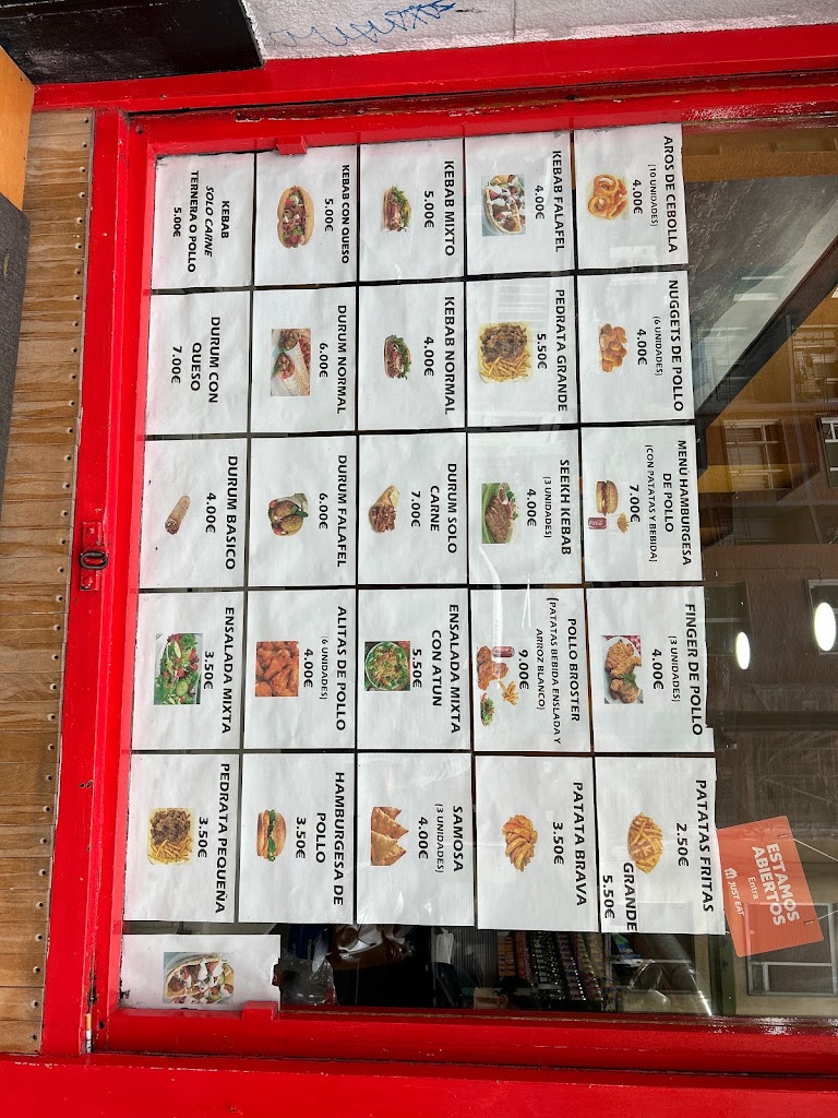 KEBAB SANTUTXU — Carta