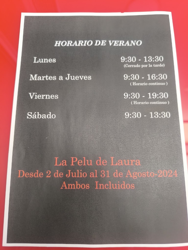 La Pelu de Laura — Carta