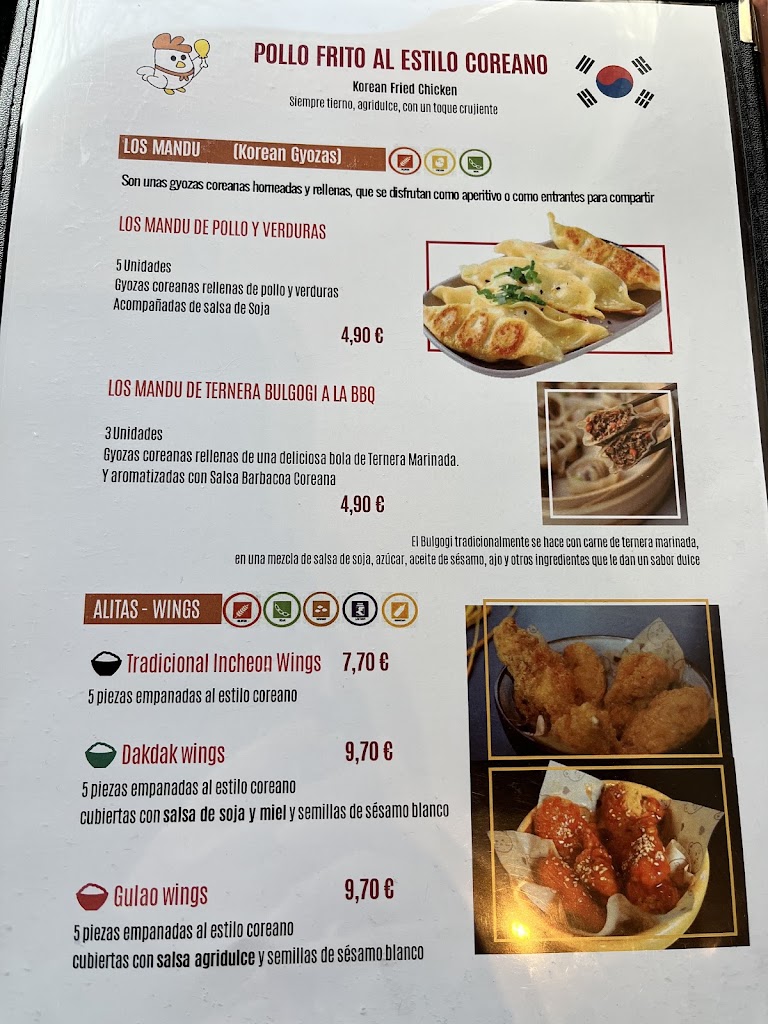 Restaurante El Picaro - Mediterrasian — Carta
