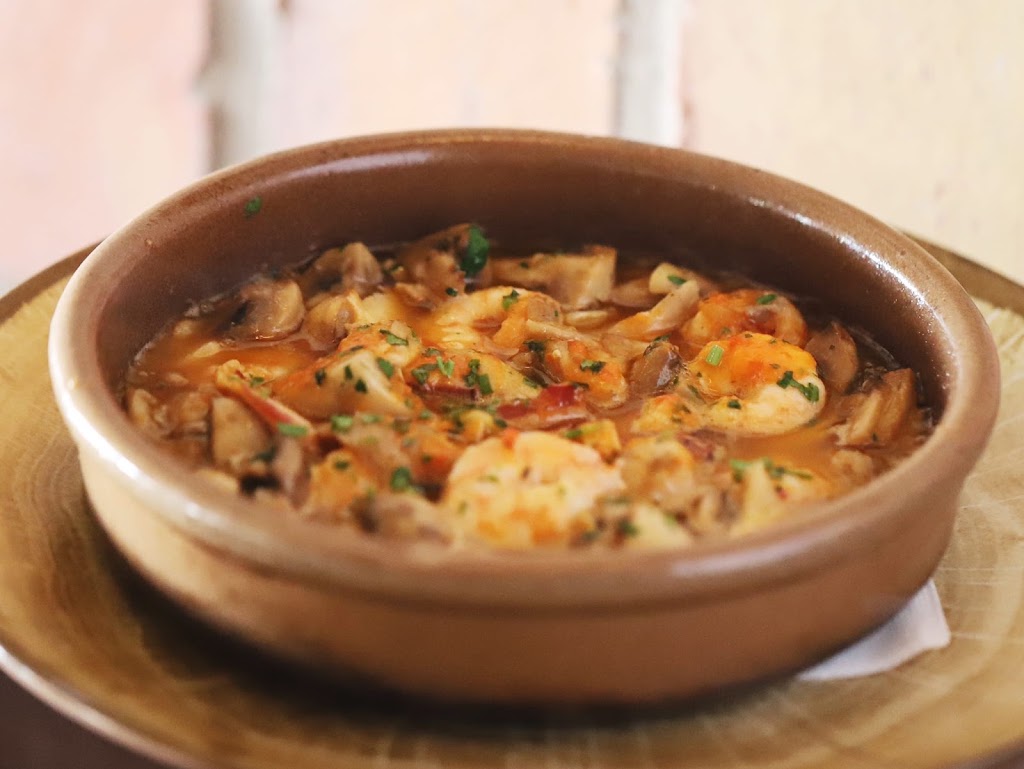 Cerveceria Gambrinus — Gambas al ajillo