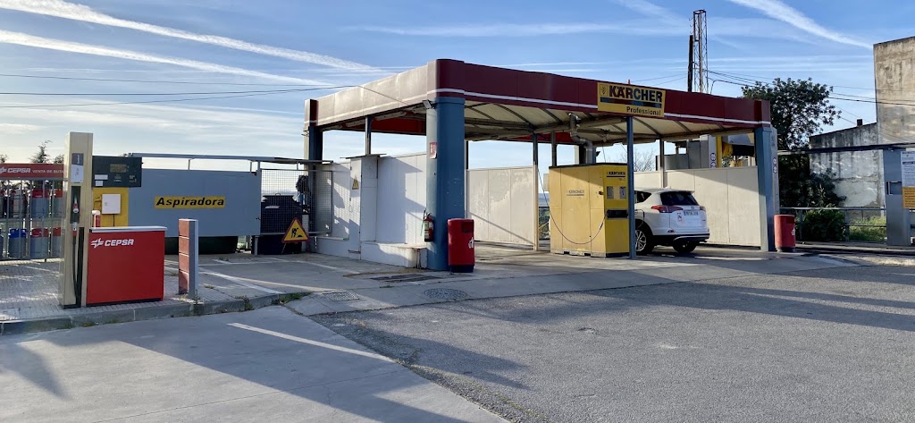 Estacion de servicio Cepsa — Surtidor de combustible