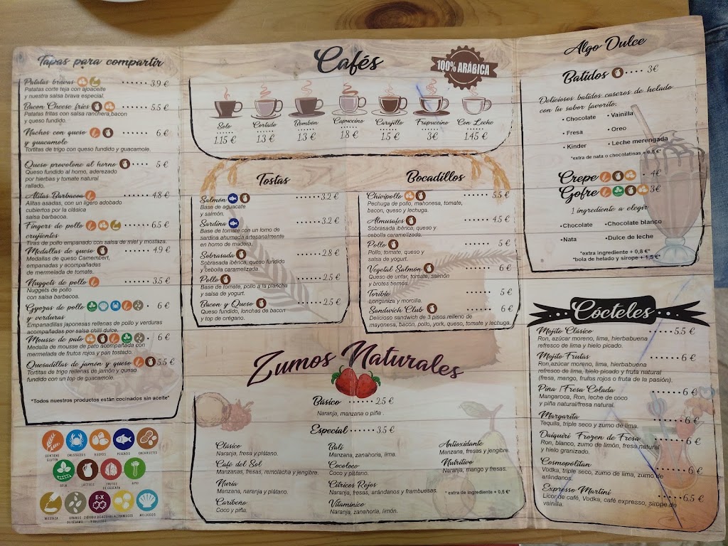 Caprichos de Su — Carta