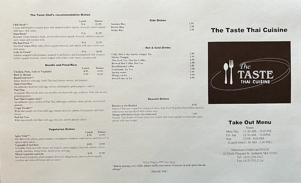 The Taste Thai Cuisine