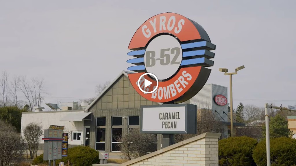  B52 Bombers , Gyro and frozen custard