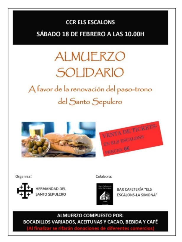 Bar Els Escalons La Simona — Carta