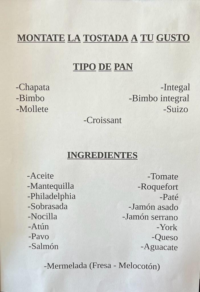 cafeteria san francisco — Carta