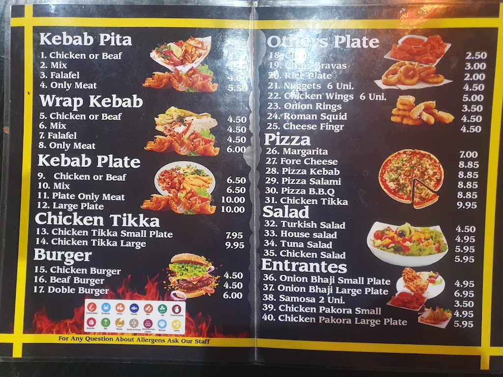 Kebabish Albir kebab — Carta