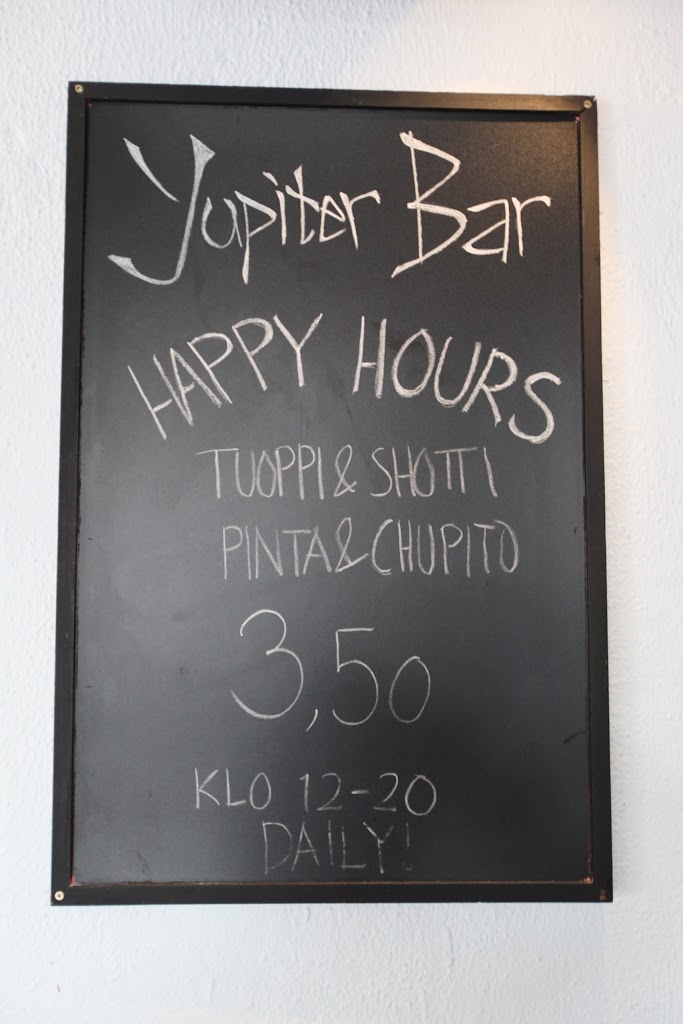 Yupiter Bar — Carta