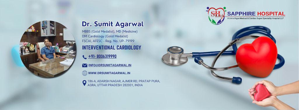 Dr. Dr Sumit Agarwal Best Cardiologist Heart Specialist In Agra