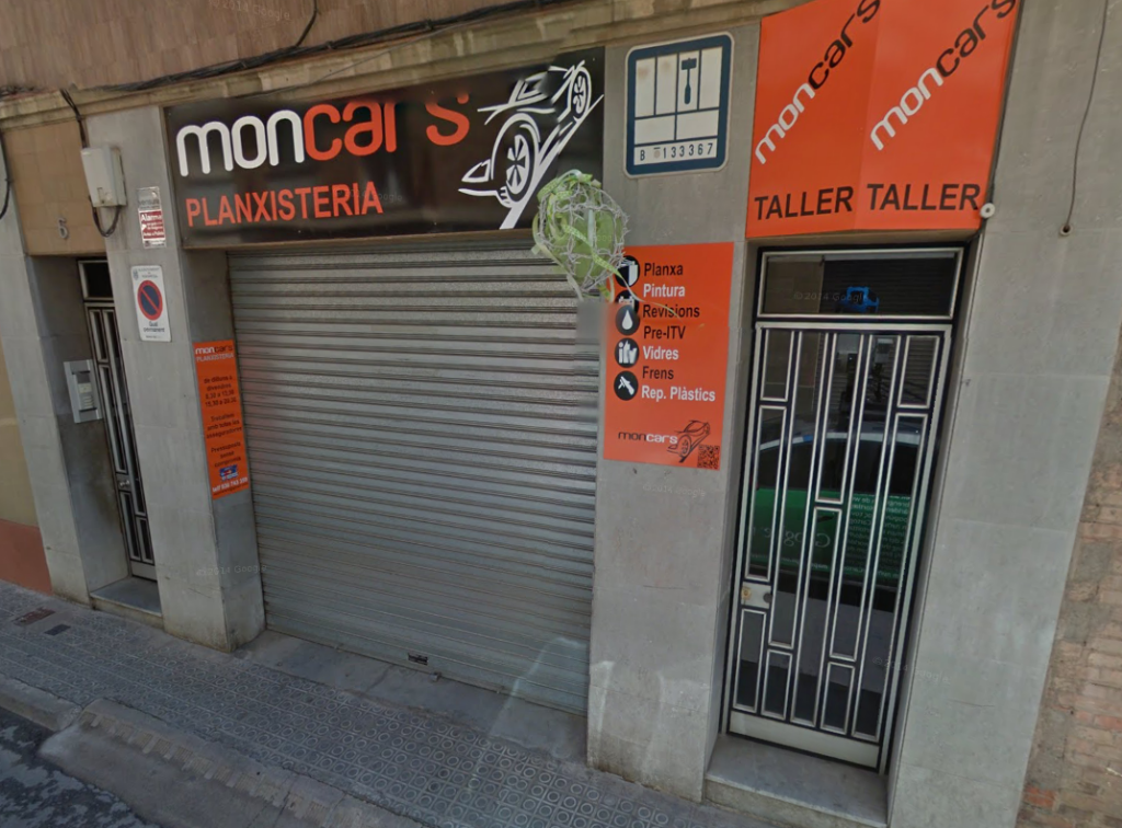 Planxisteria MONCARS — Exterior