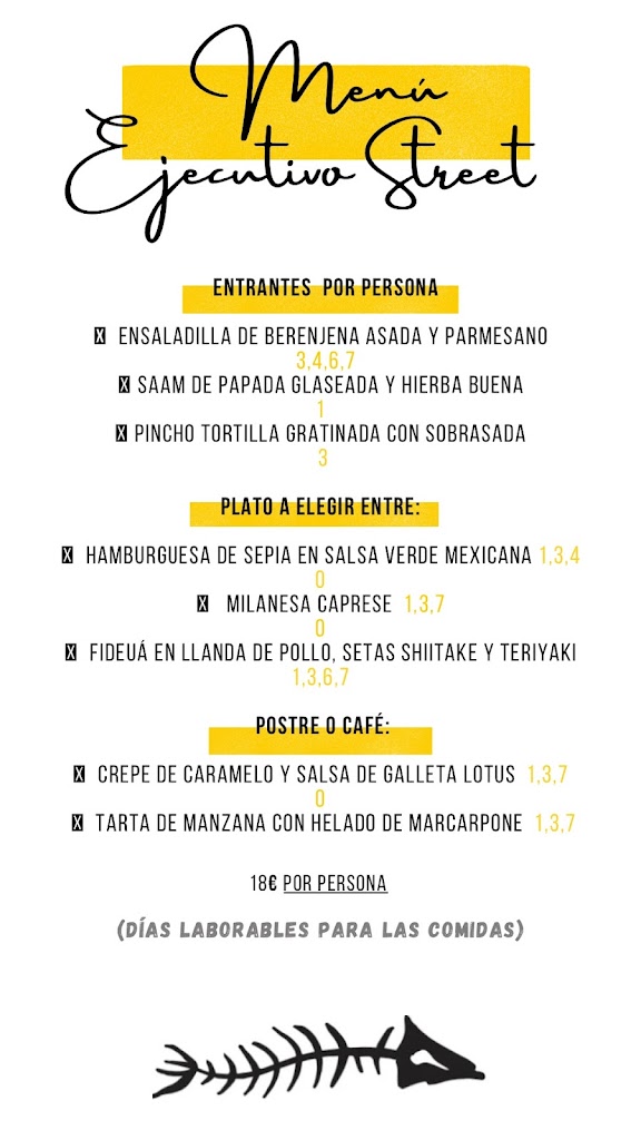 Street Food By Chema Soler — Carta