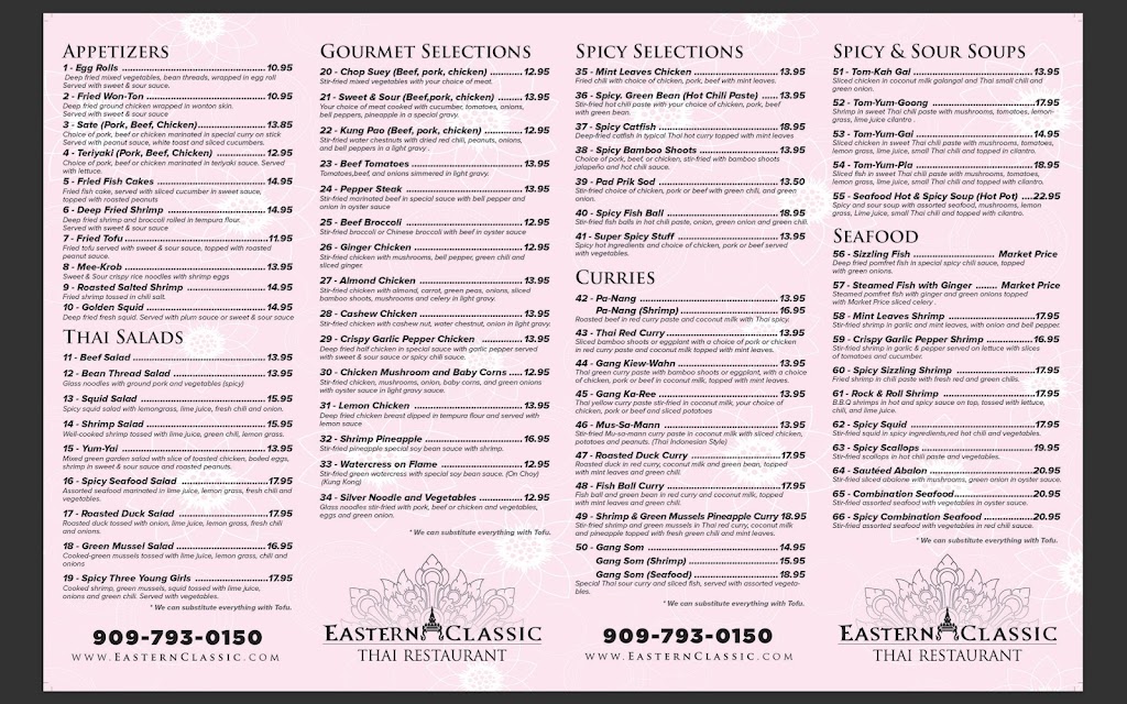 Eastern Classic Thai Restaurant