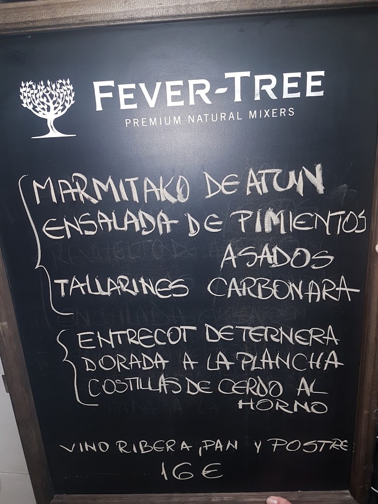 Bar La Ria — Carta