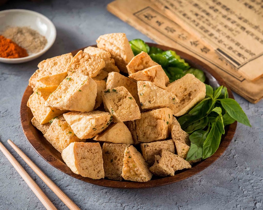 十方一口酥臭豆腐/素食麵/埔里推薦美食/小吃 的照片