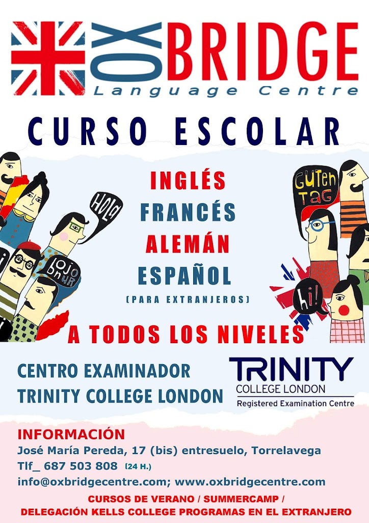 OXBRIDGE. Language Centre. — Del propietario