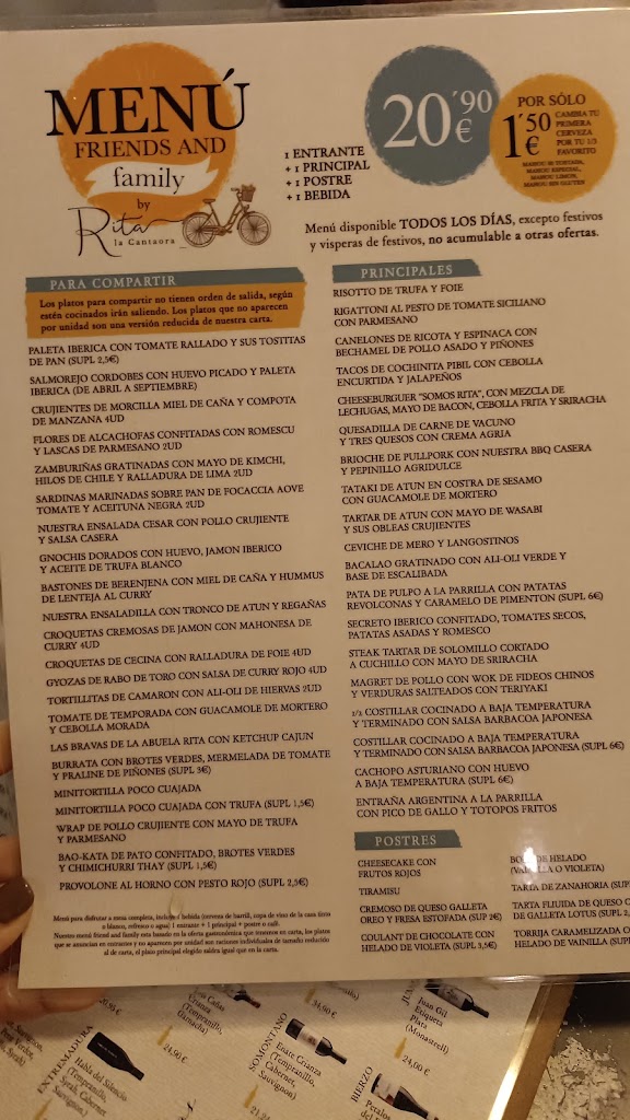 Restaurante Rita la Cantaora — Mas recientes