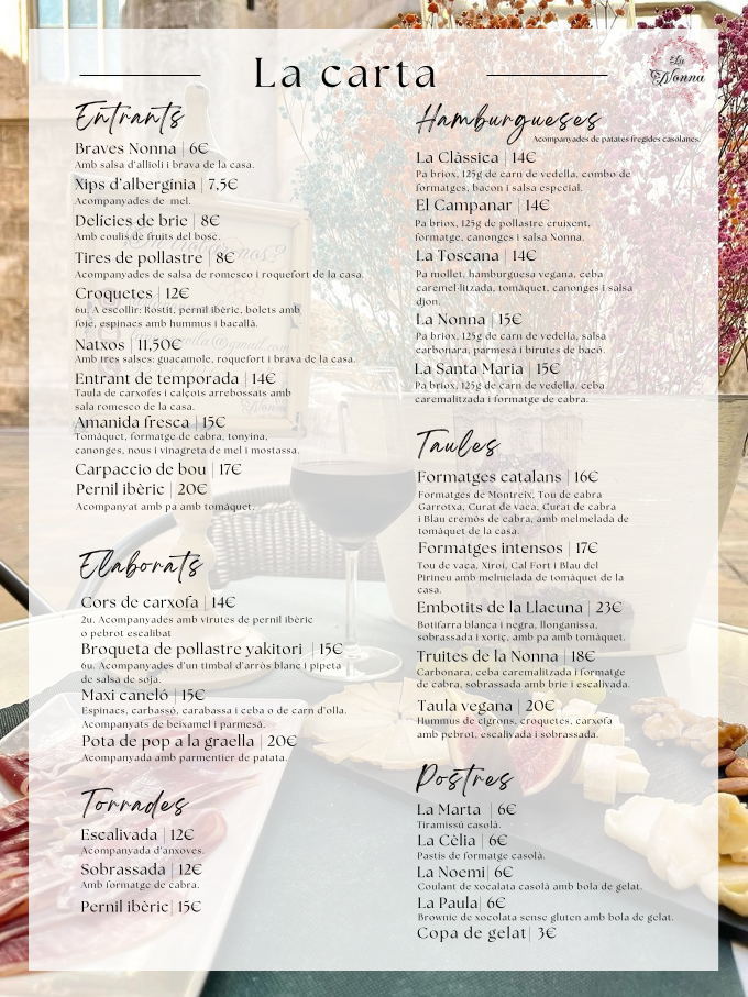 La Nonna — Carta