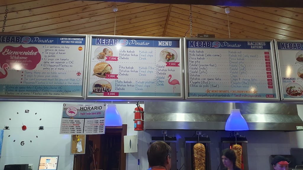 Kebab Pinatar — Carta
