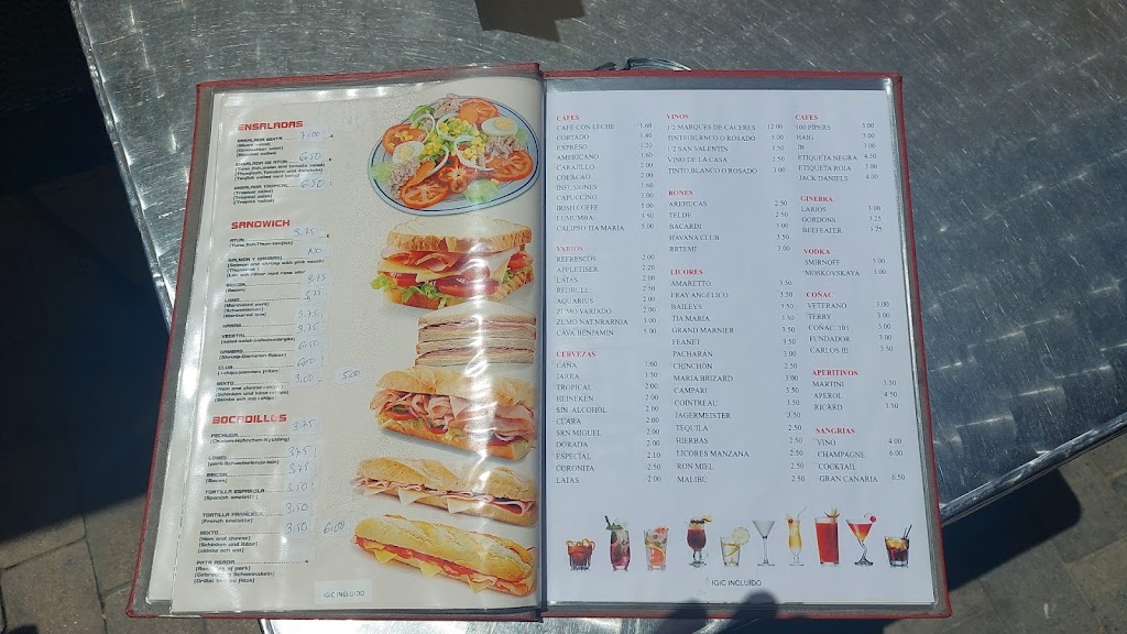 LAS BUENAS TAPAS Y PIZZAS — Carta
