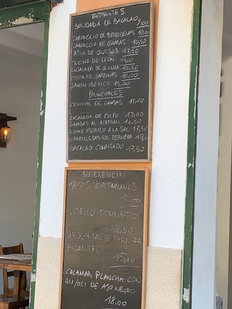 GUSTAR Restaurante — Carta