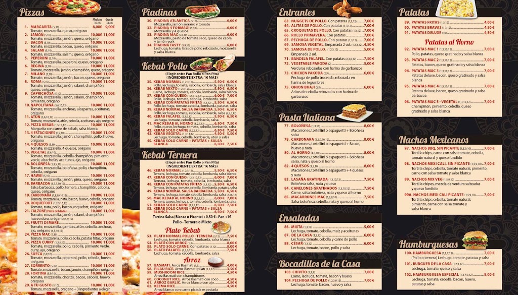 Mac Kebab - Menjar Hindu — Del propietario
