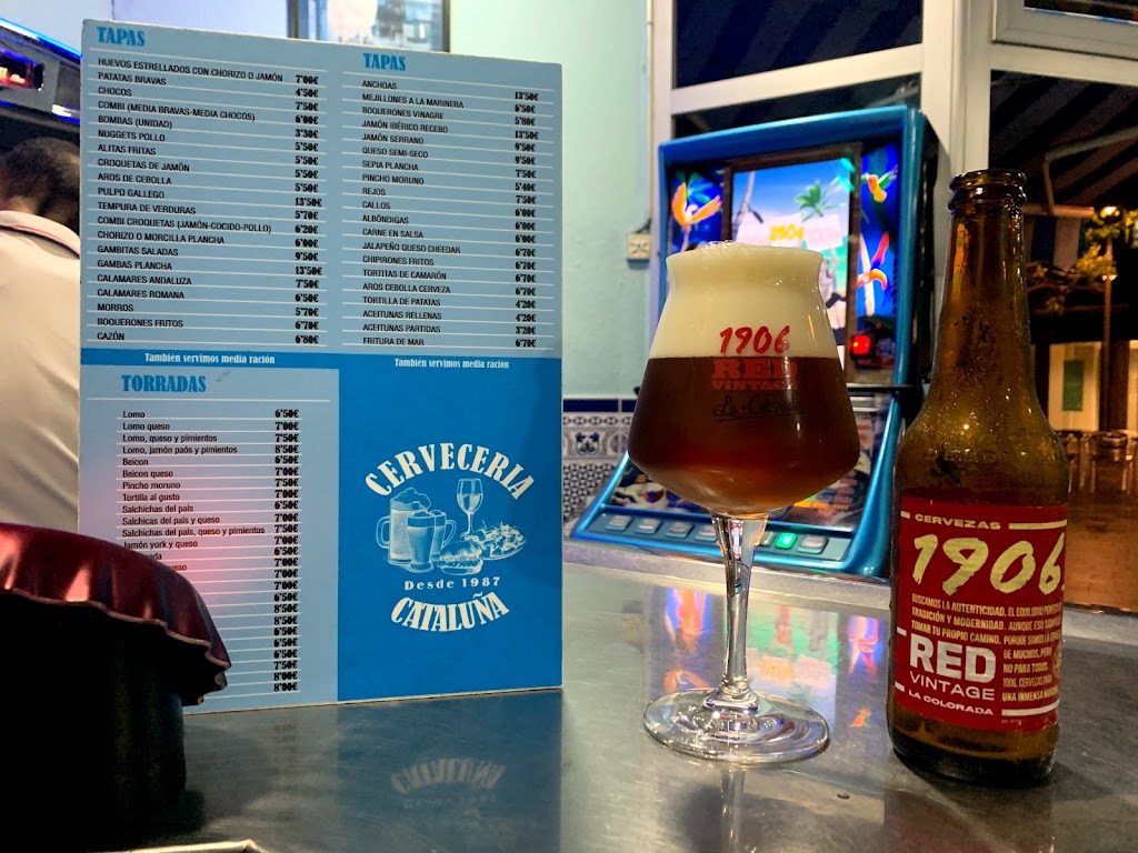 Cerveceria Cataluna — Carta