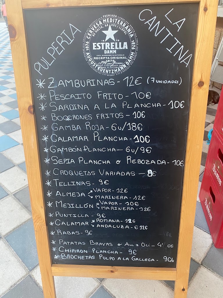 La Cantina Pulperia — Carta