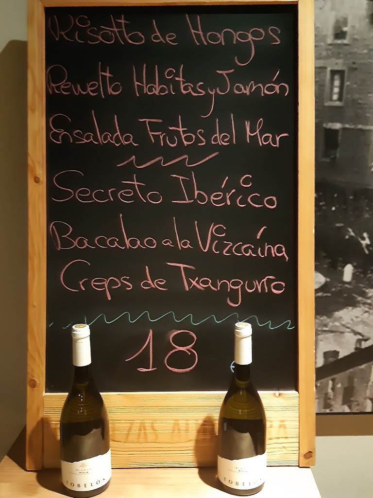 Restaurante Batzoki — Carta