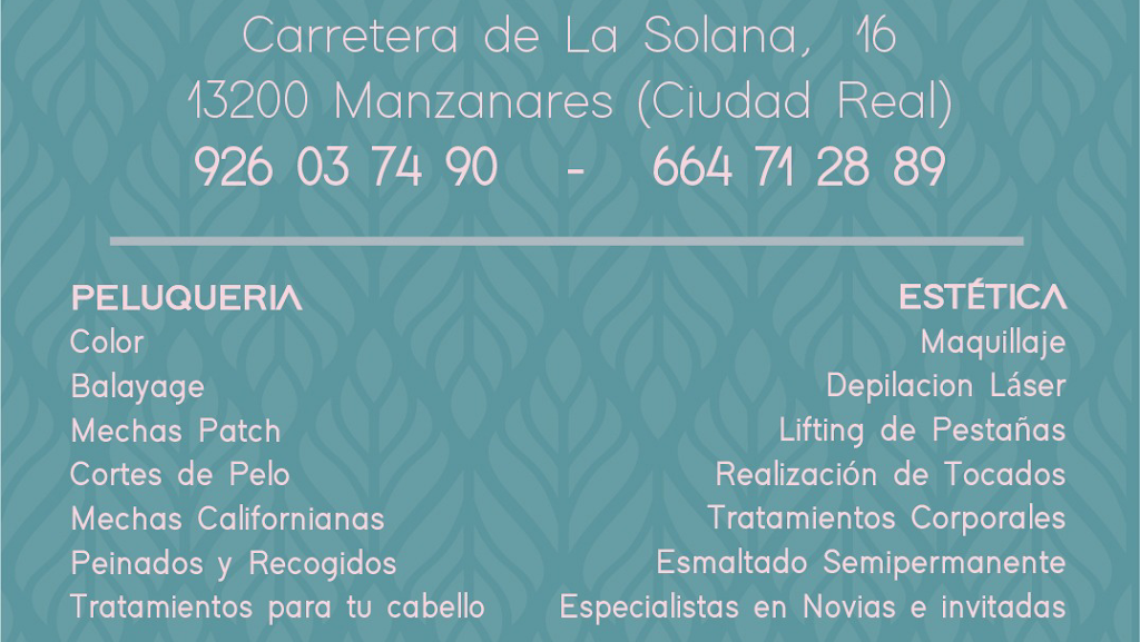 Peluqueria y Estetica Noelia Serrano