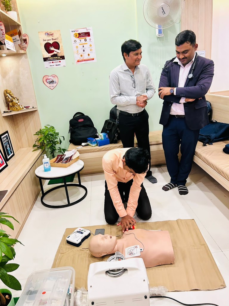 Dr. Dr Kartik Bhosale Cardiology Clinic Dm Cardiologist Heart Specialist 2D Echo Angiography Stress Test Tmt In Wakad Pune